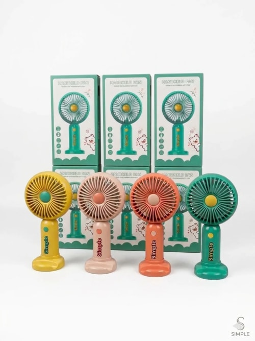 Portable High-Speed Mini Desktop & Handheld Fan - image 1