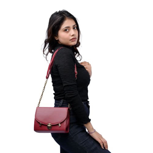 Double Chain Side Bag for Ladies - image 1