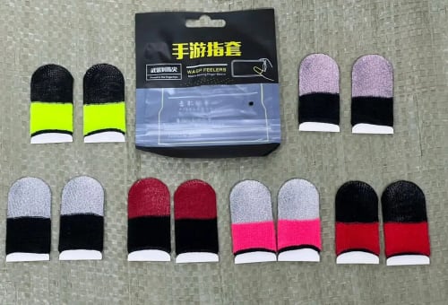 Wasp Feelers High-Sensitivity Sweat-Proof Breathable Mobile Gaming Finger Sleeves - image 1