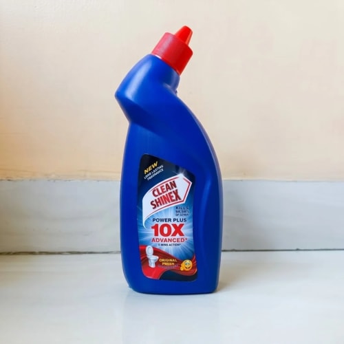 Clean Shinex Power Plus 10X Advanced Disinfectant Toilet Cleaner (Original Fresh, 600ml) – Heavy-Duty Stain Remover & Germ Killer_ 24 pieces Cartoon - image 1