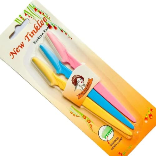 New Tinkle Eyebrow & Facial Razor Set - image 1