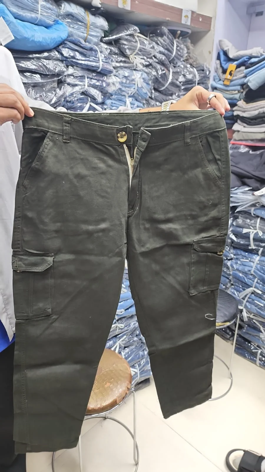 Light Grey Cargo Pants – Stylish & Comfortable Casual Fit - image 2