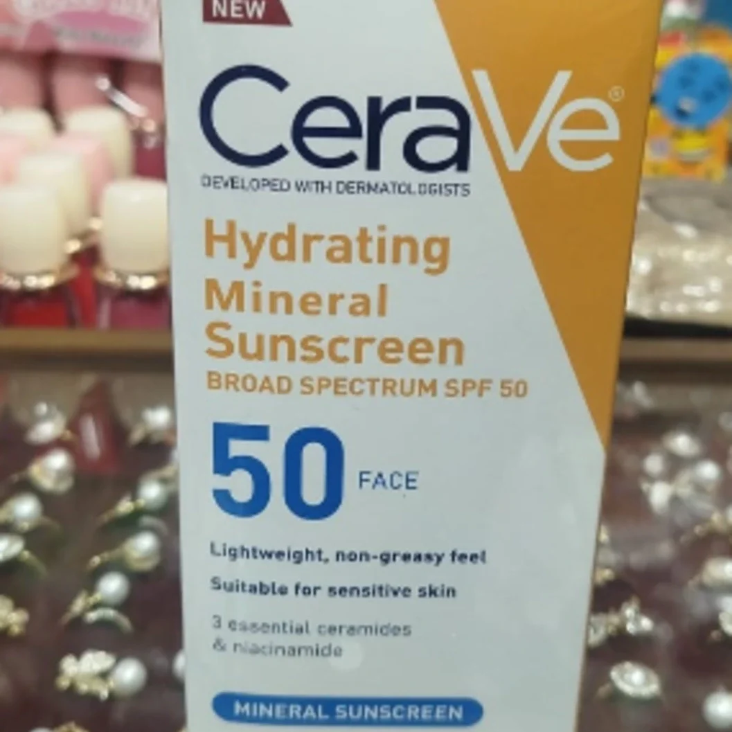 CeraVe Hydrating Mineral Sunscreen SPF 50 - image 2