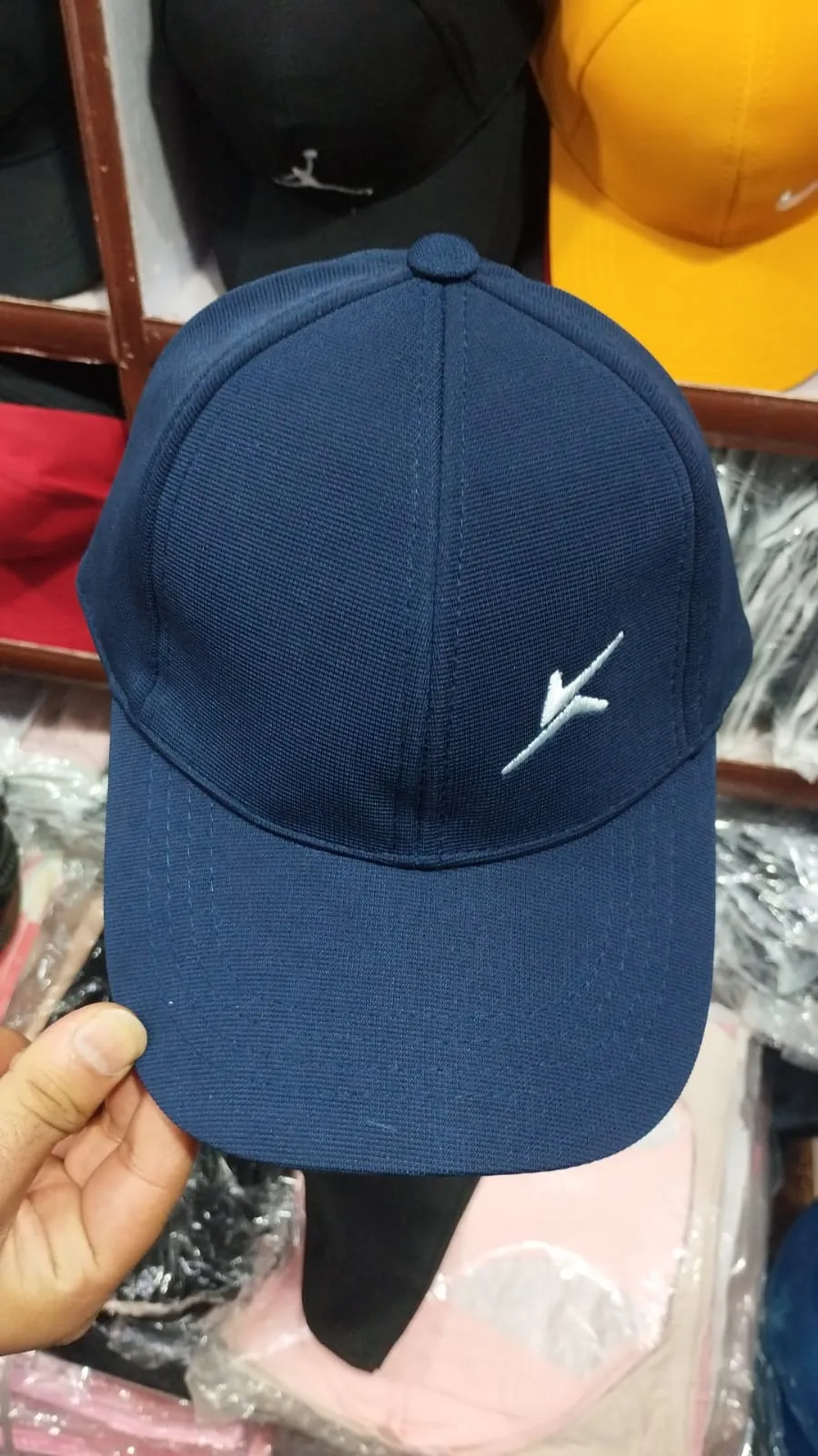 Classic Navy Blue Performance Baseball Cap – Embroidered Minimalist Sports Dad Hat - image 2