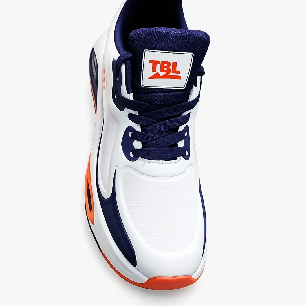 TBL White & Navy Sport Sneaker - image 2