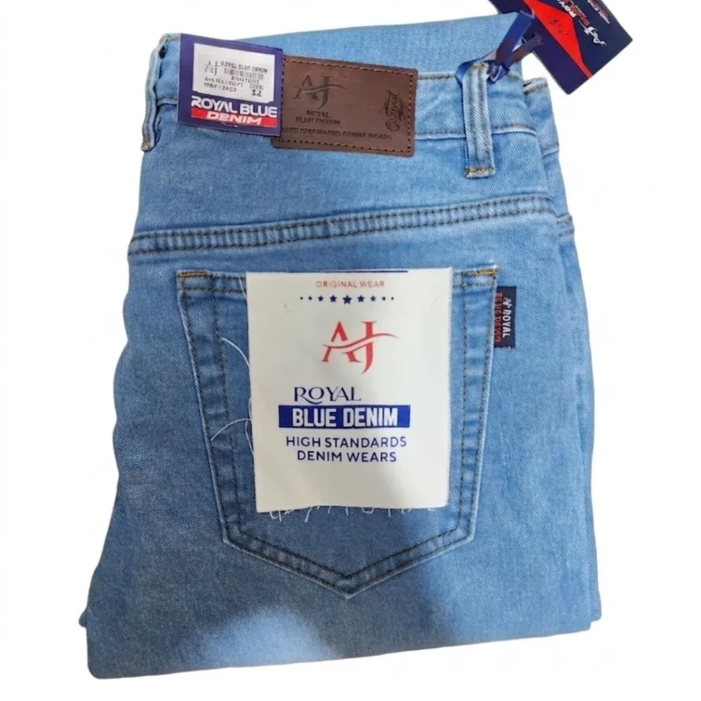 AJ Royal Blue Denim Jeans - image 2