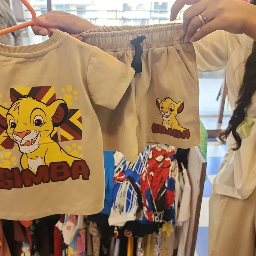 Disney The Lion King Simba Graphic T-Shirt and Shorts Co-ord Set - image 2