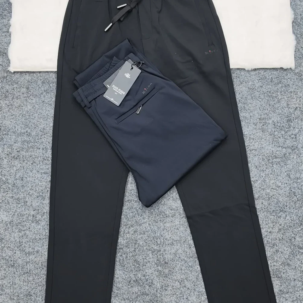 Men's Casual Stretch Drawstring Trousers - image 2