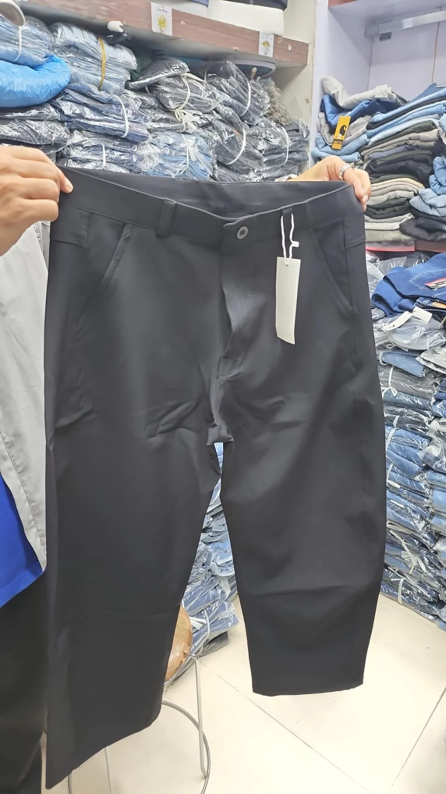 Classic Black Casual Trousers – Smart & Comfortable Fit - image 2