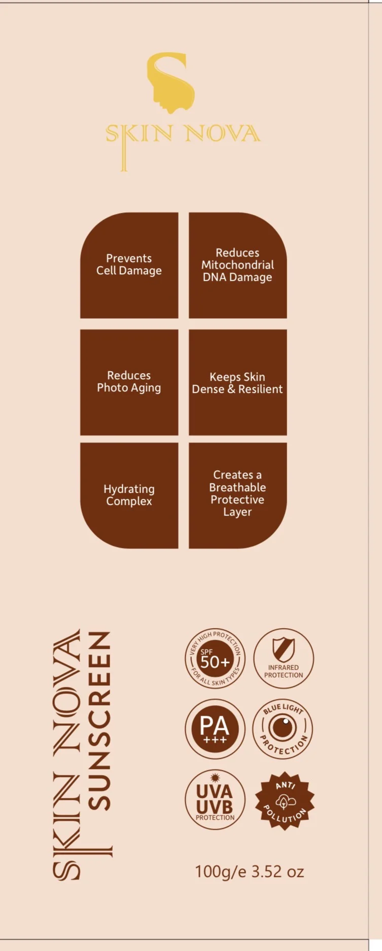 Sunscreen nano gel (Skin nova ) - image 3