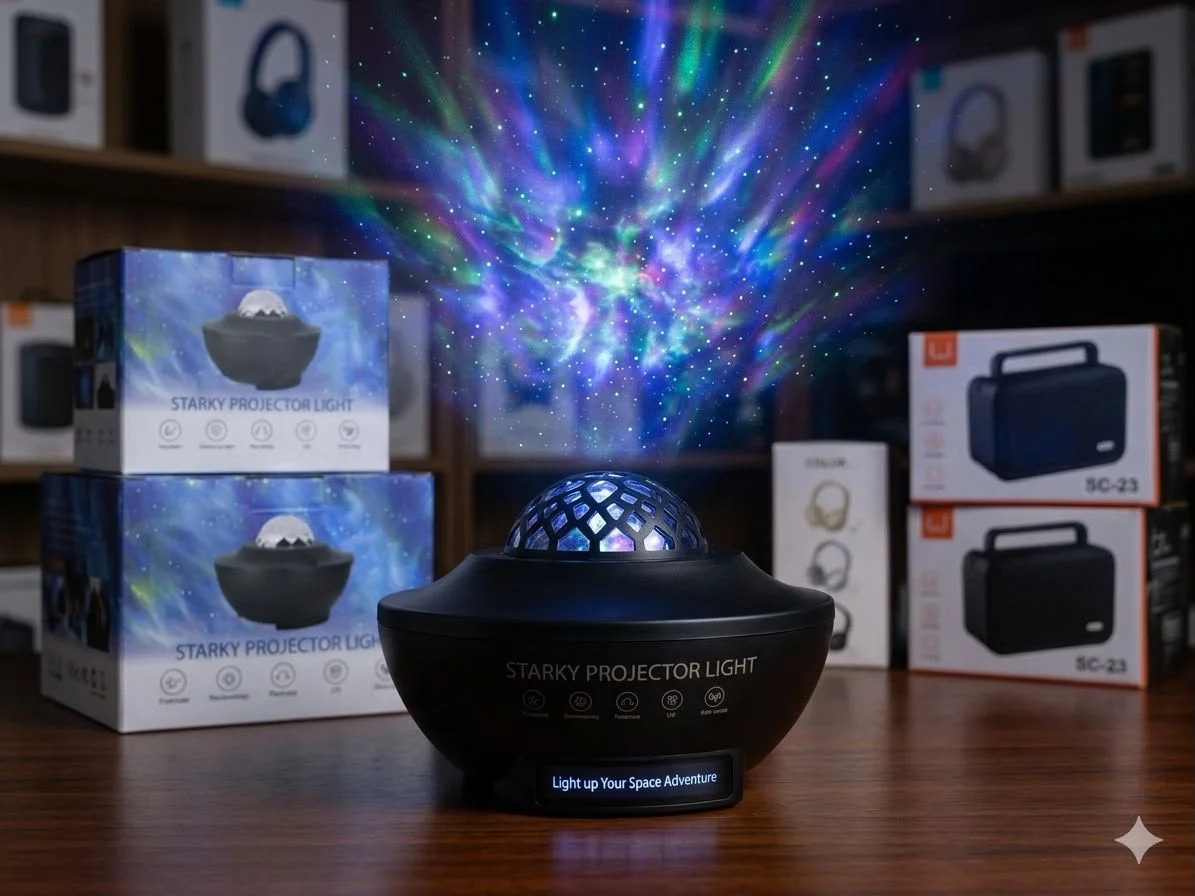 Starky Projector Light - Galaxy & Star Night Light Projector - image 2