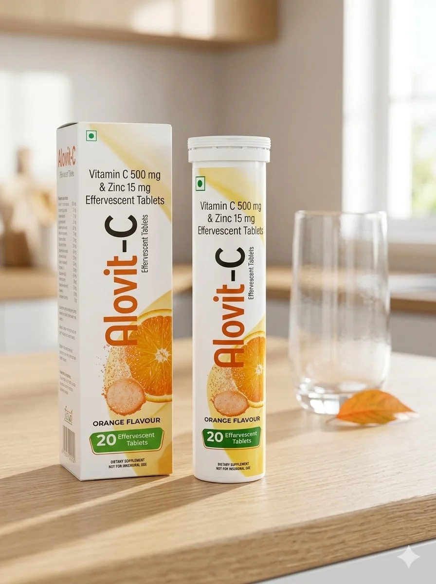 Alovit-C Effervescent tabelt  - image 2