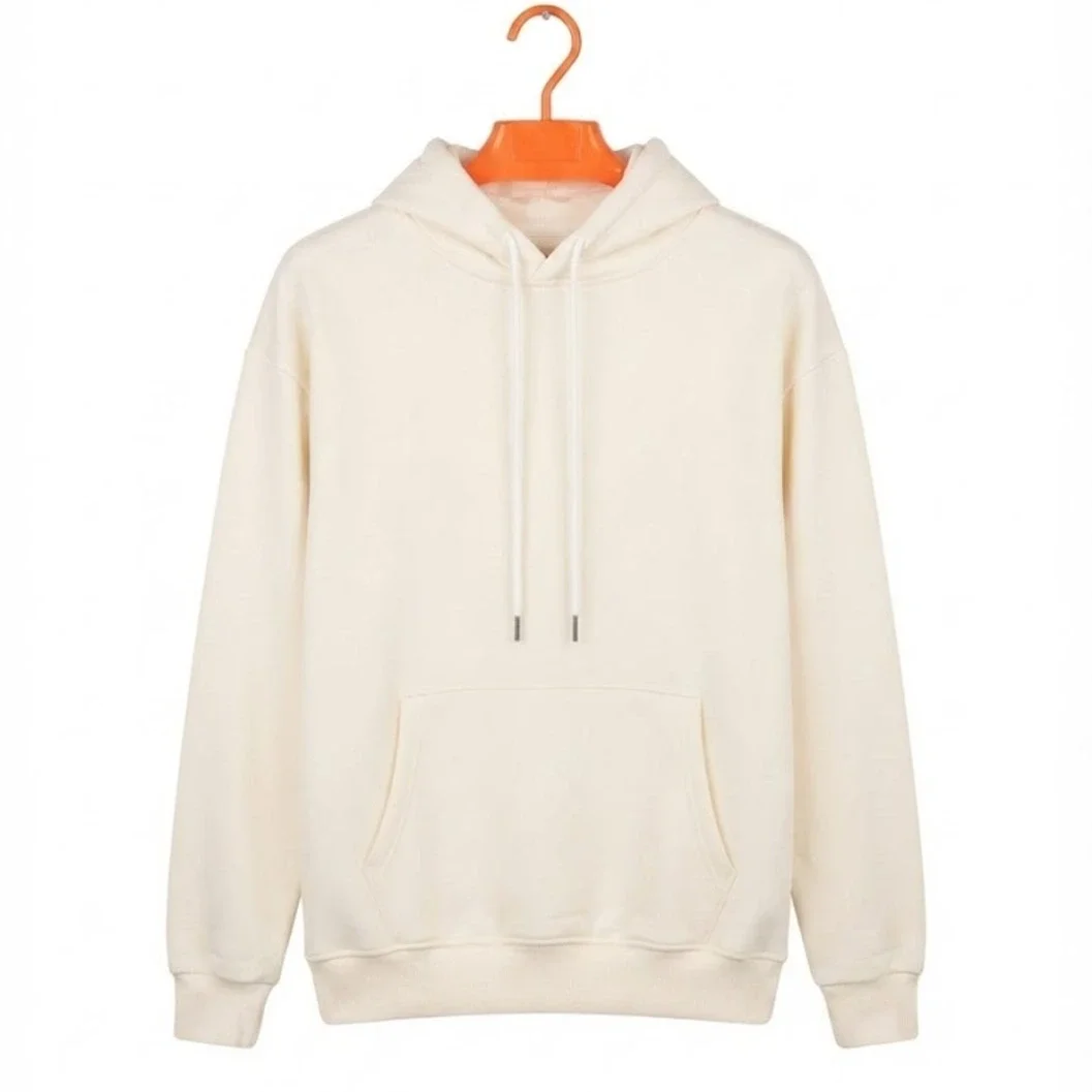 Cream Classic Hoodie - image 2