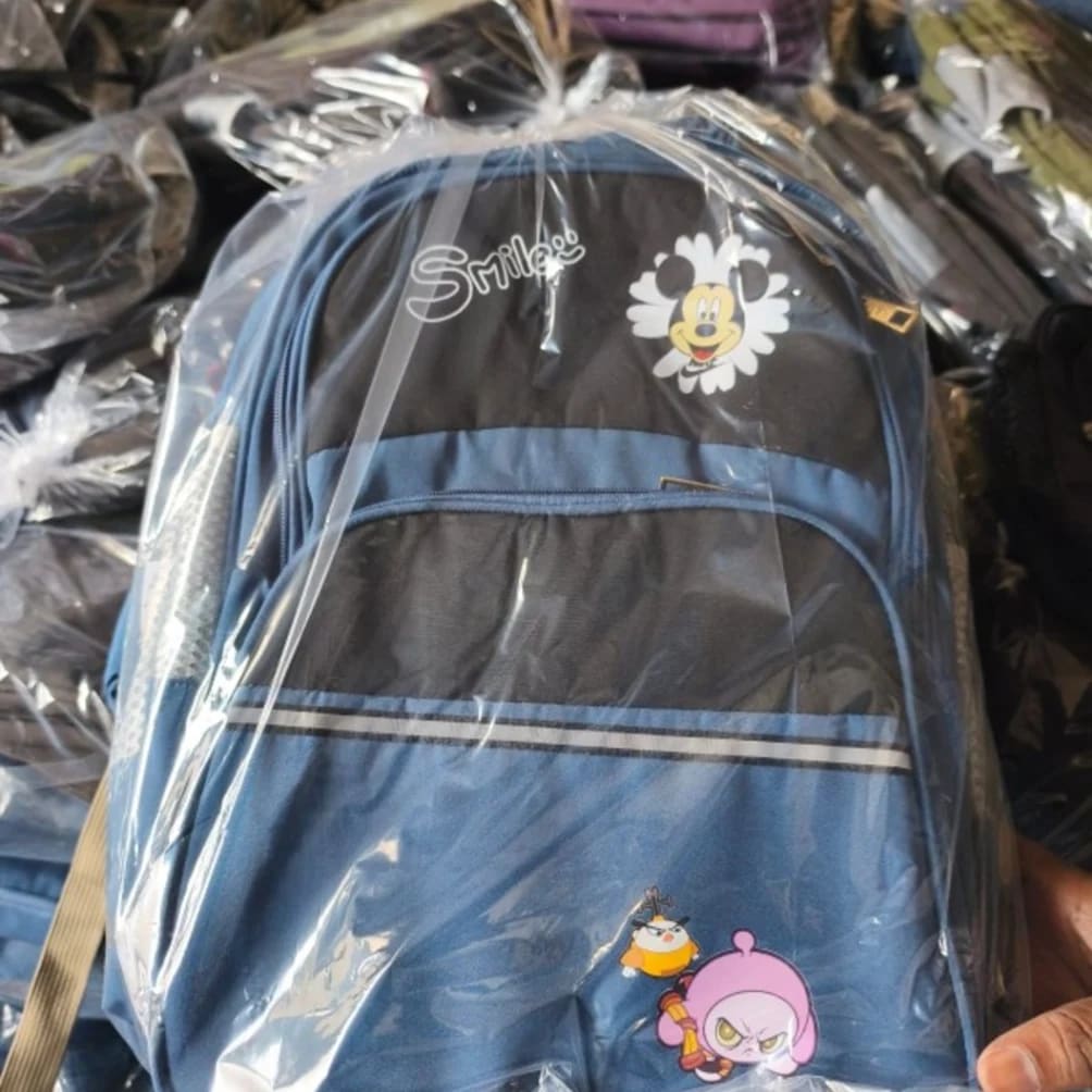 Disney Mickey Mouse Smiley Backpack - image 3