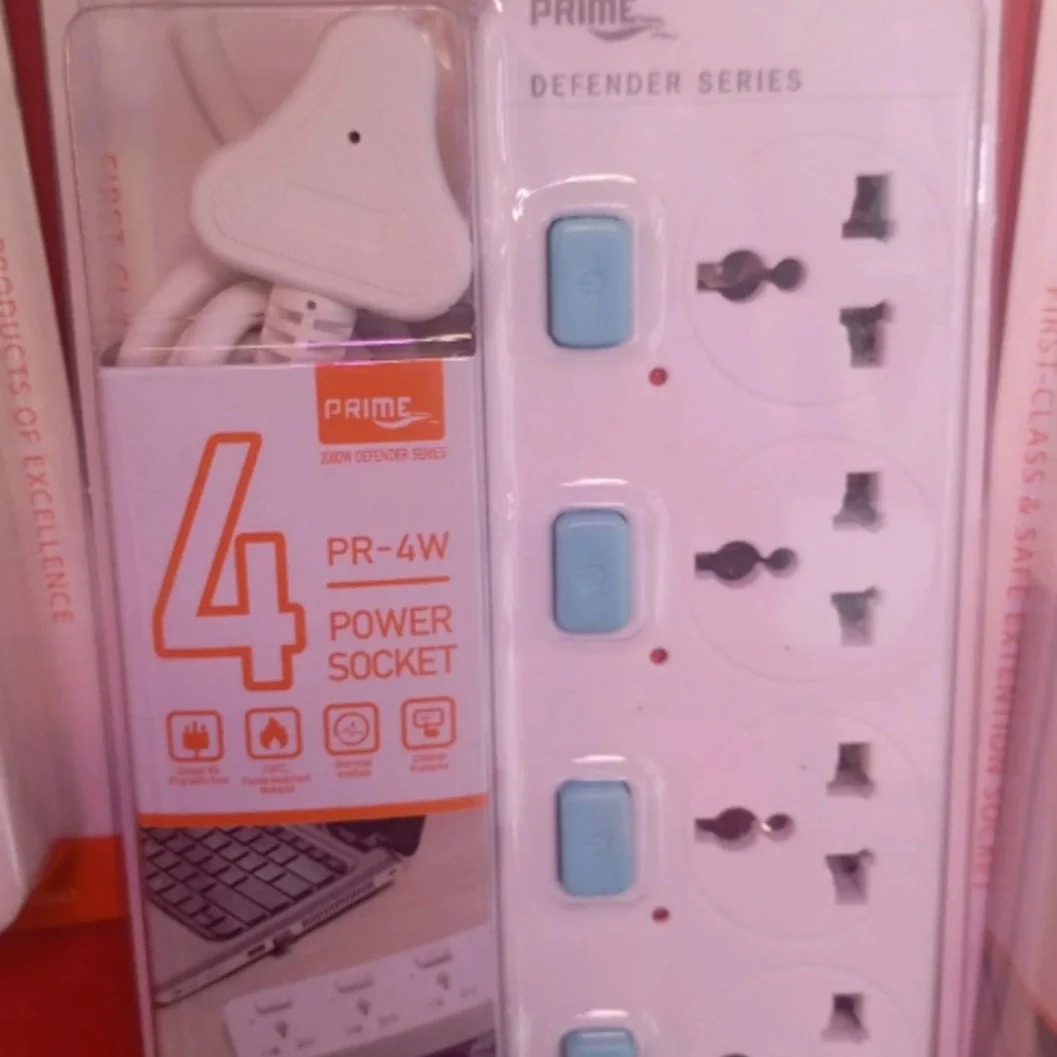 PRIME Defender PR-4W Power Socket – 4 Way Extension Cord - image 2