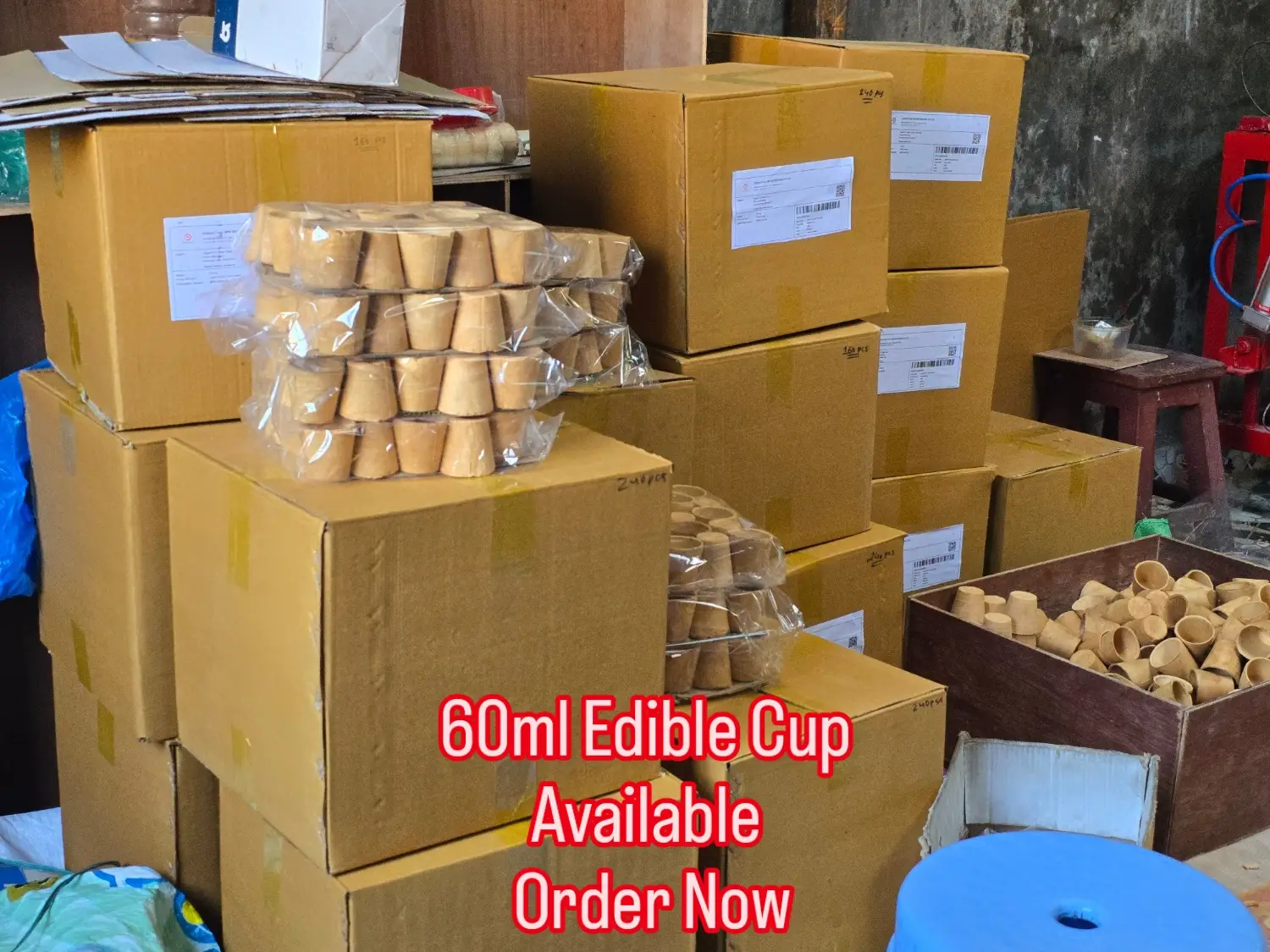 Chuski Bite 60ml Edible Cup – Crispy & Delicious Tea/Coffee Cup | Eat After Drinking | Eco-Friendly & Biodegradable - image 4