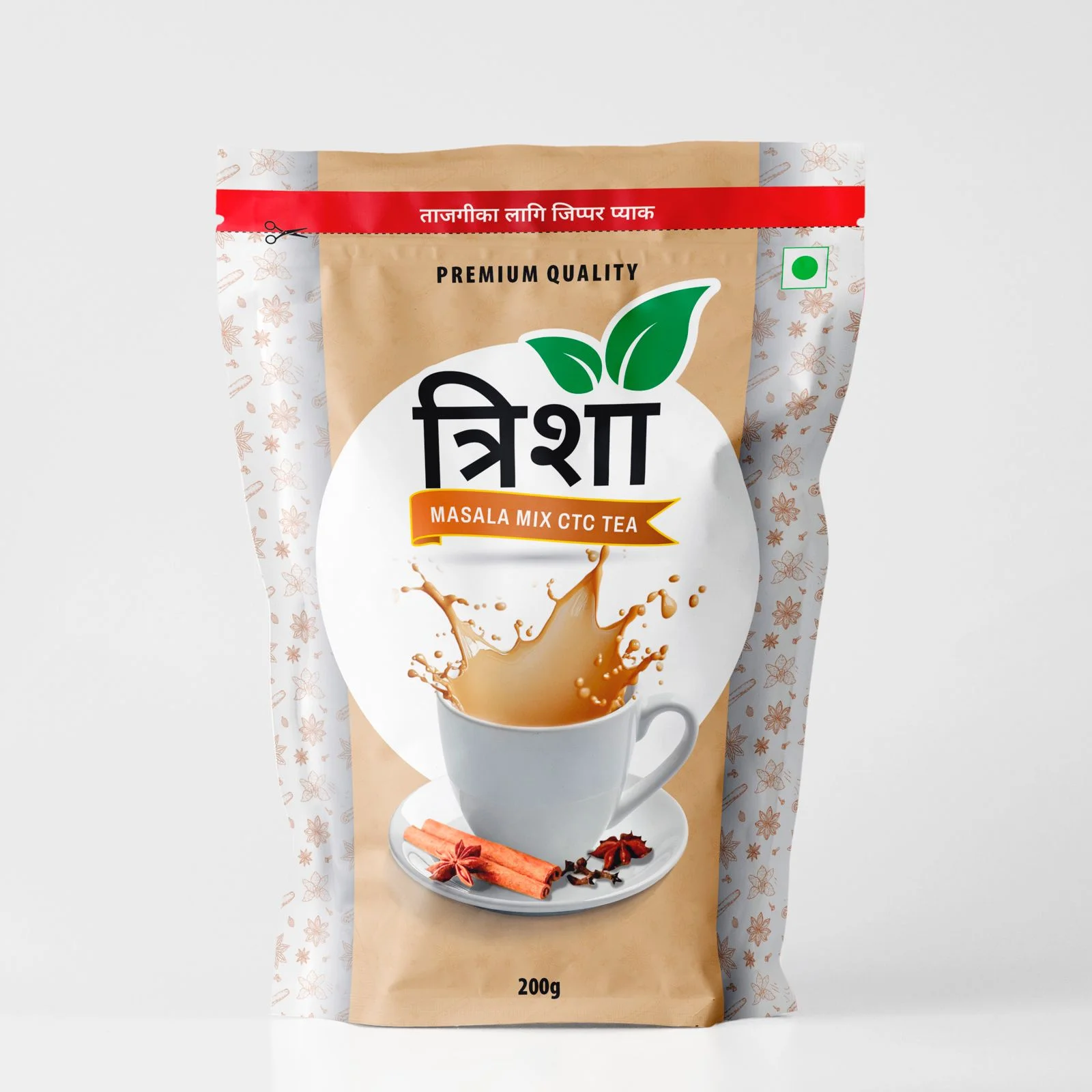 Trisha Masala Tea Pouch 200gm - image 2
