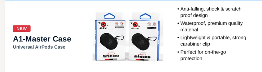A1-Star Universal Air-Master Case for AirPods / Earbuds (Model: Air-Master Case) - image 2
