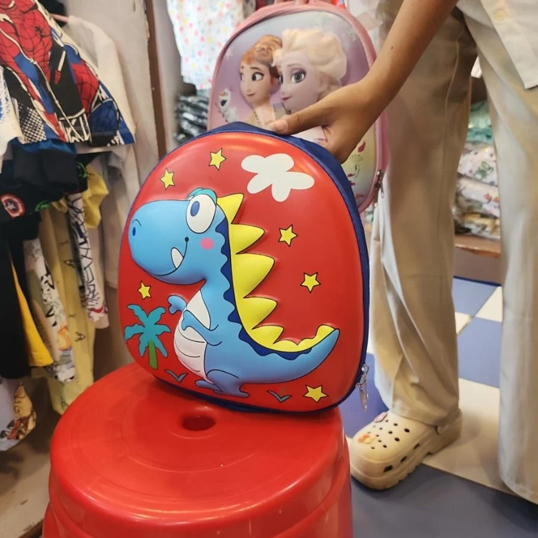 Kids Cartoon Dinosaur School Backpack - image 2