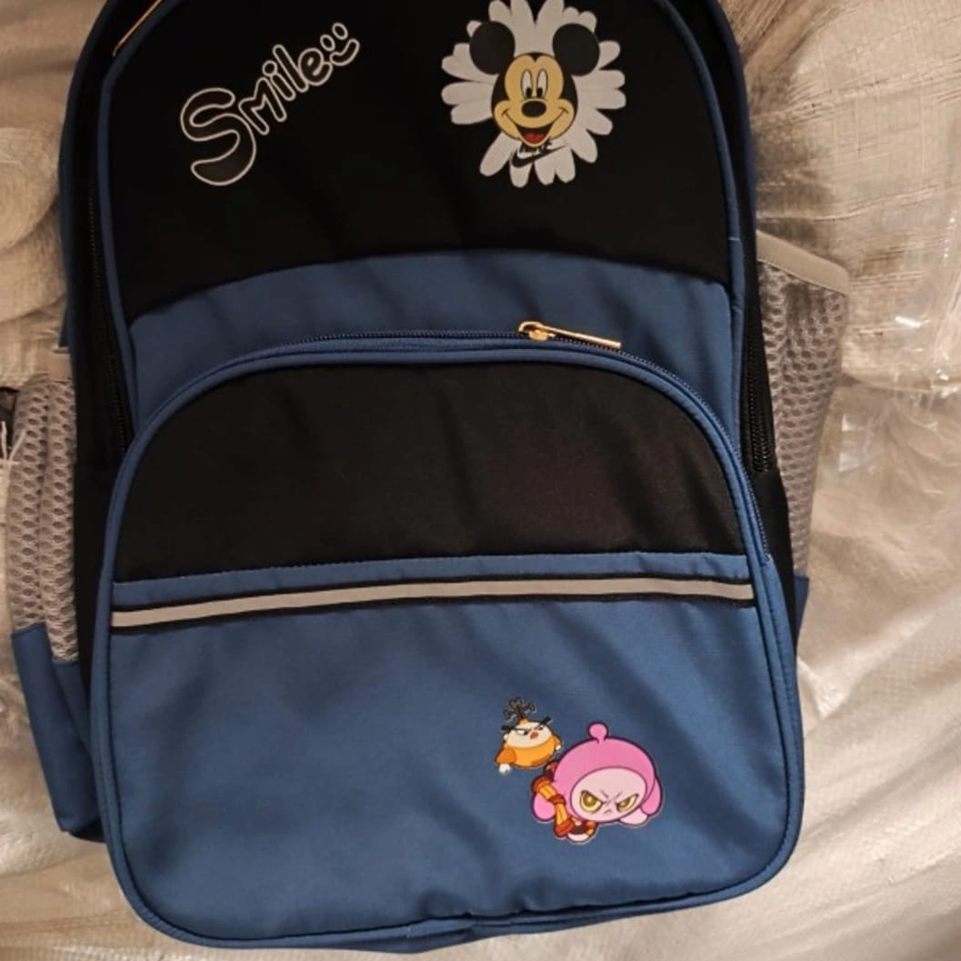 Disney Mickey Mouse Smiley Backpack - image 5