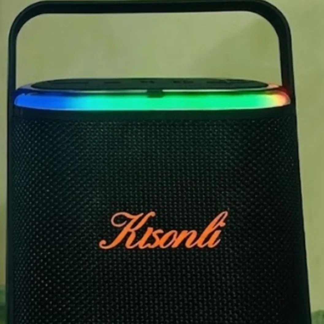 Kisonli K28 10W Outdoor Portable Subwoofer Speaker with RGB Lighting and Handle - image 2
