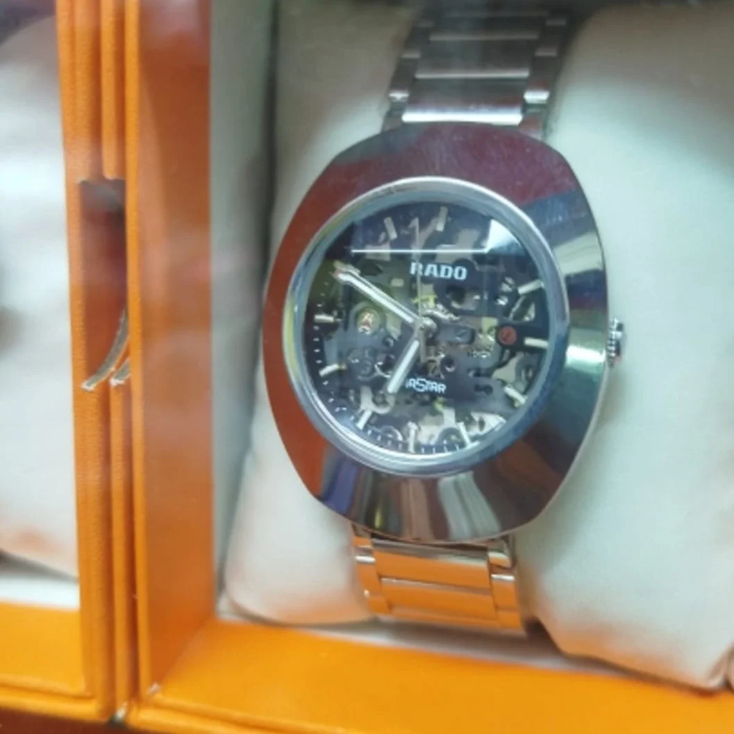 Rado Automatic Skeleton Stainless Steel Watch - image 2