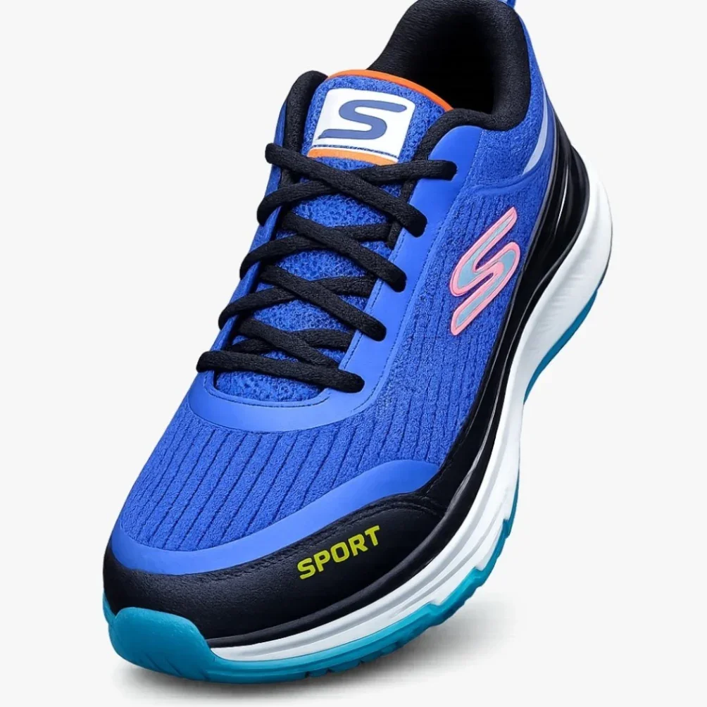 Blue Sport Sneaker with “S” Logo - image 2