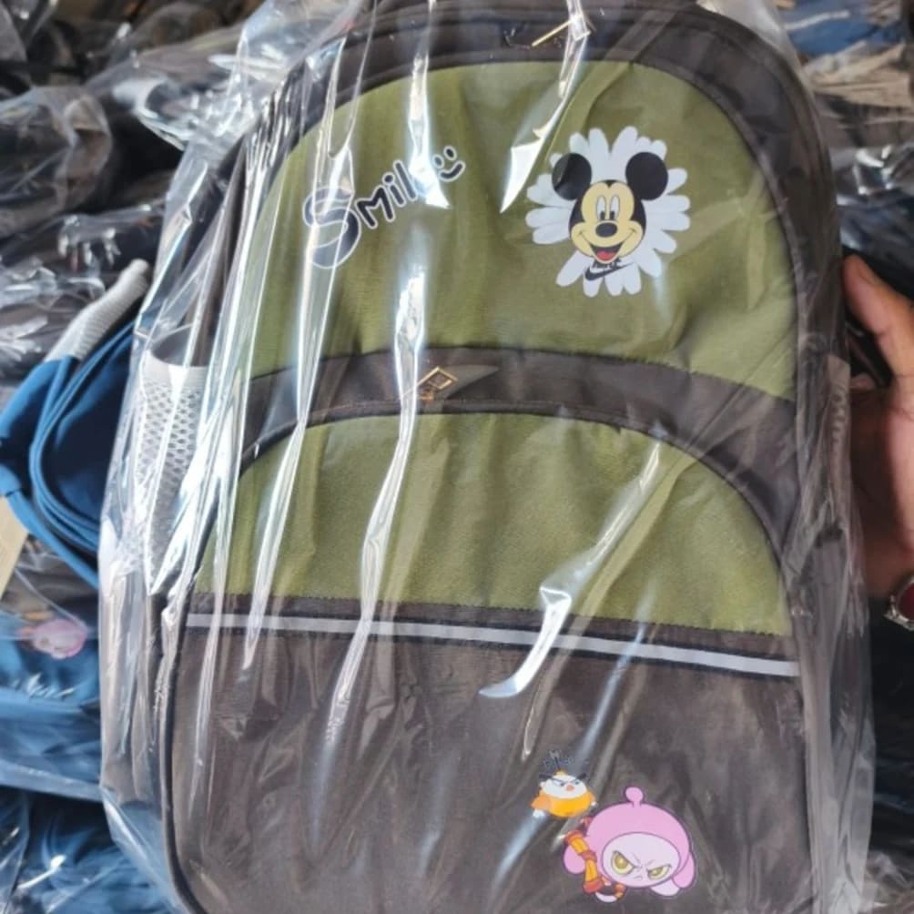 Disney Mickey Mouse Smiley Backpack - image 4