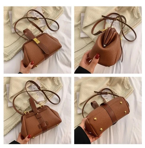 Ladies Dumpling Bag (PU Leather Material) - image 6