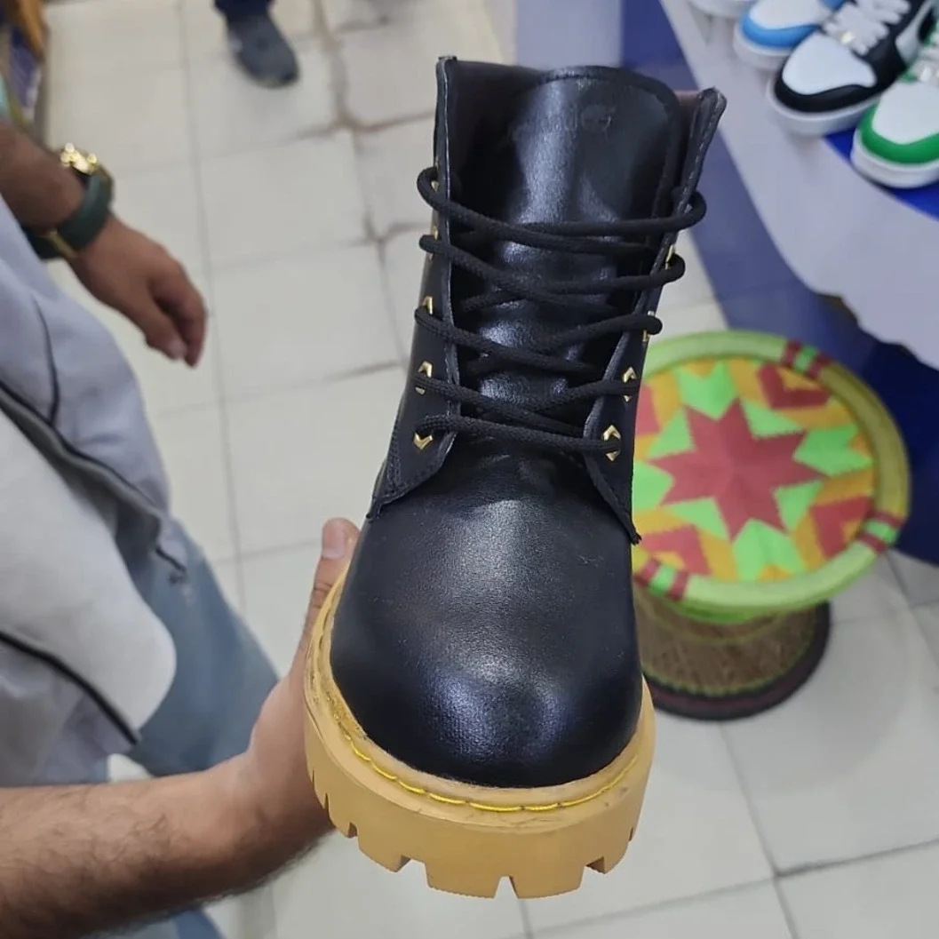 Timberland boot ..Classic Men's Leather Ankle Boots | Premium Lace-Up Casual & Outdoor Boots - image 2