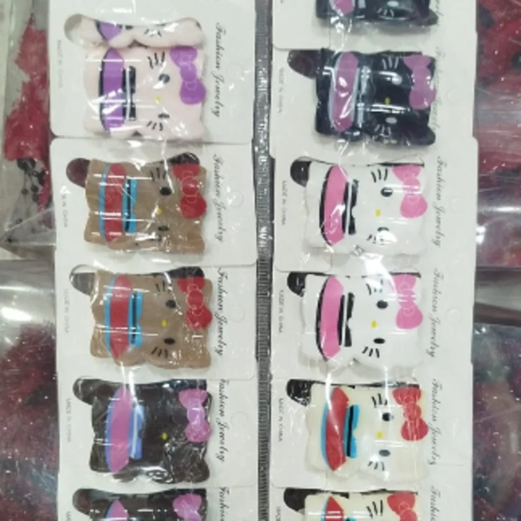Kawaii Cat Claw Clips (12-Piece Assorted Set) - image 2