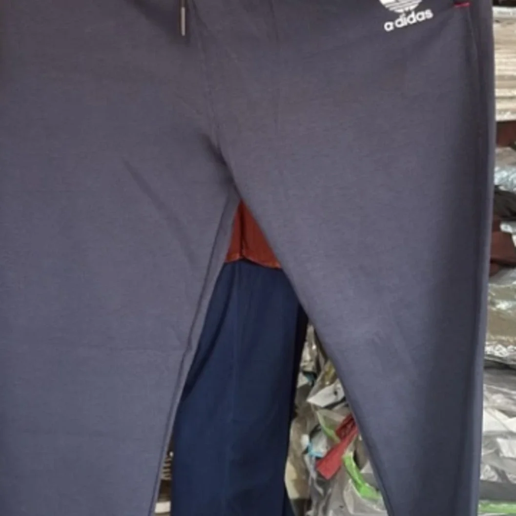 Adidas Men's Jogger Tracksuit Pants - Dark Navy Blue - image 2