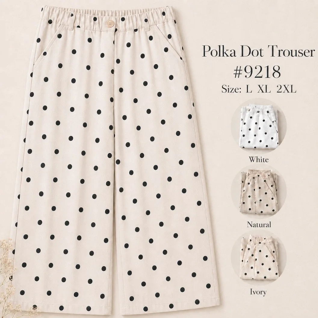Polka Dot Trouser - image 2