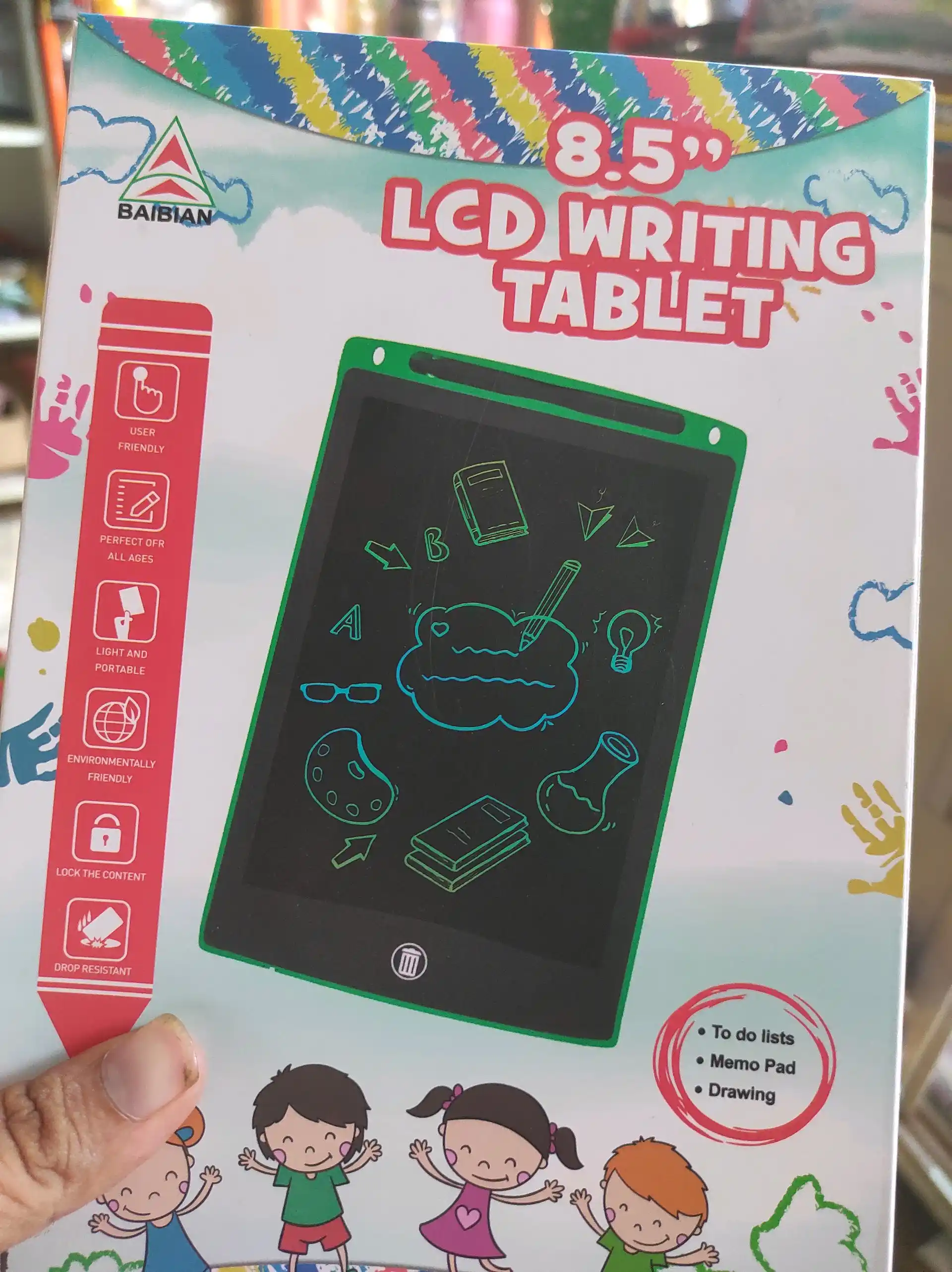 BAIBIAN 8.5 LCD Writing Tablet - अब कागजको झन्झट सकियो!* - image 2