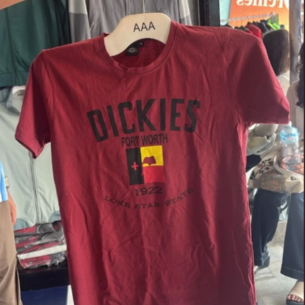 Dickies Men's Maroon Fort Worth Lone Star Graphic Cotton T-Shirt - image 2