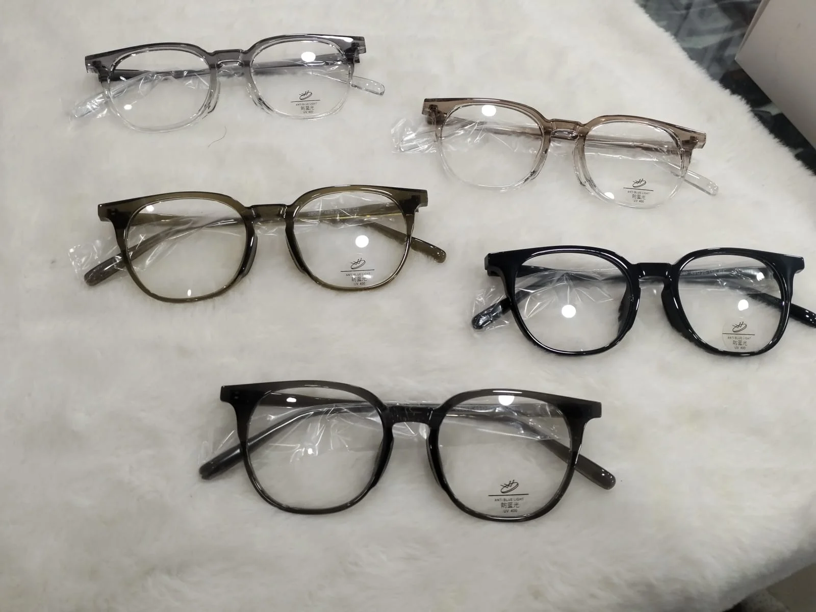 Model 38067 Stylish Anti-Blue Light Optical Eyeglasses Frame UV 400 - image 2