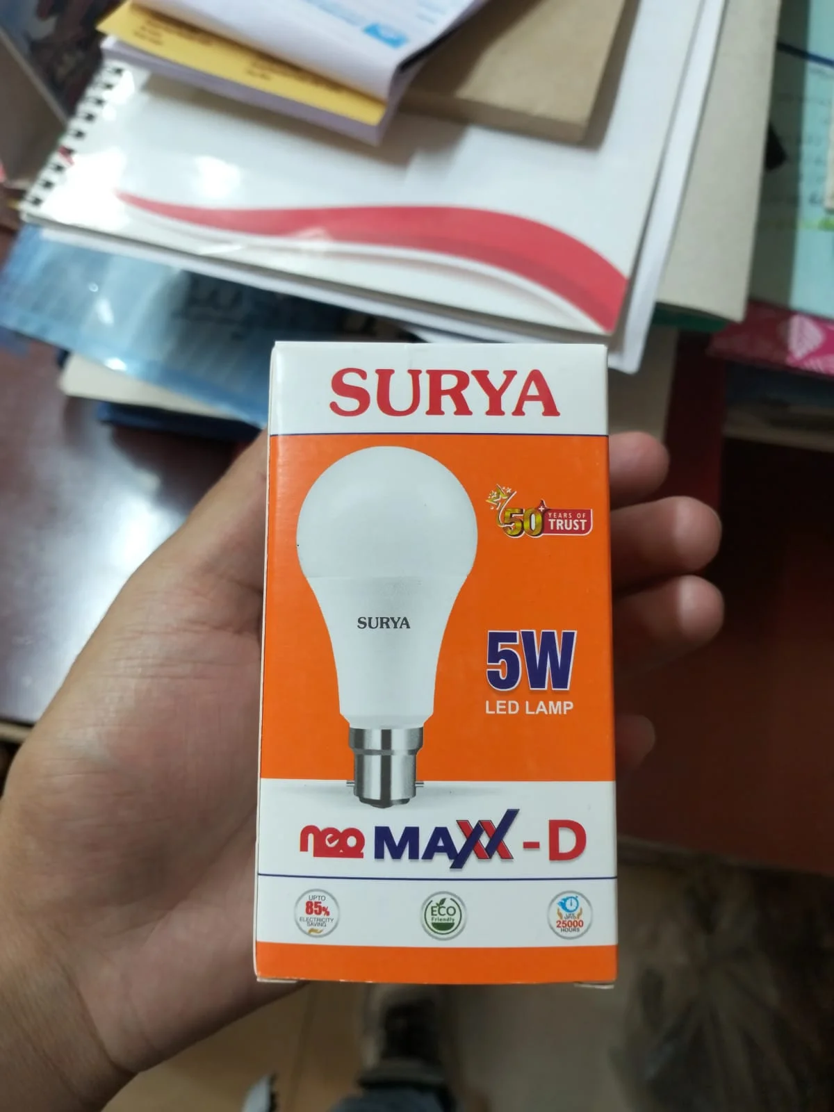 Surya 5W Neo Maxx-D B22 LED Bulb  - image 2