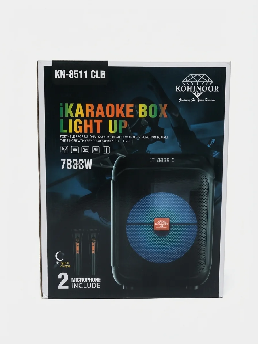 KOHINOOR KN-8511 CLB iKaraoke Box Light Up - image 7