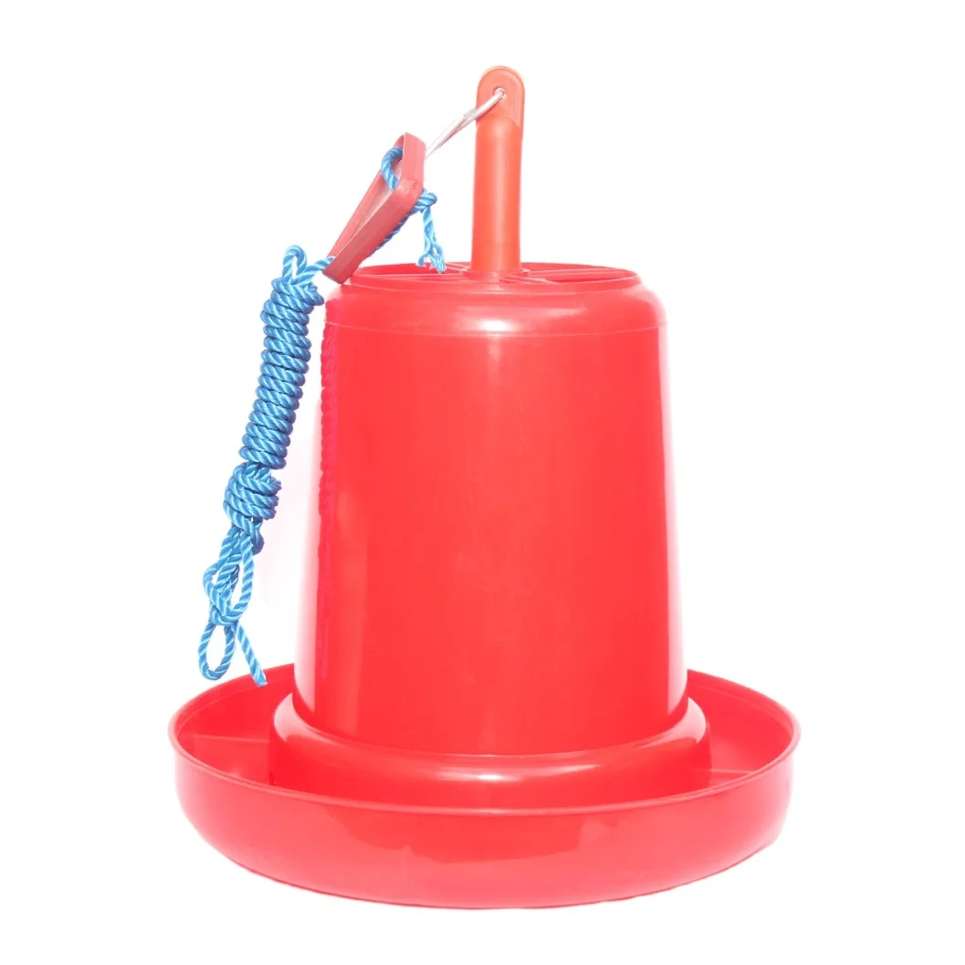 3 KG Poultry Feeder | Chicken Feed Pot / Kukhura Dana Bhado for Poultry Farm | Food-Grade Plastic | Made in Nepal - image 2