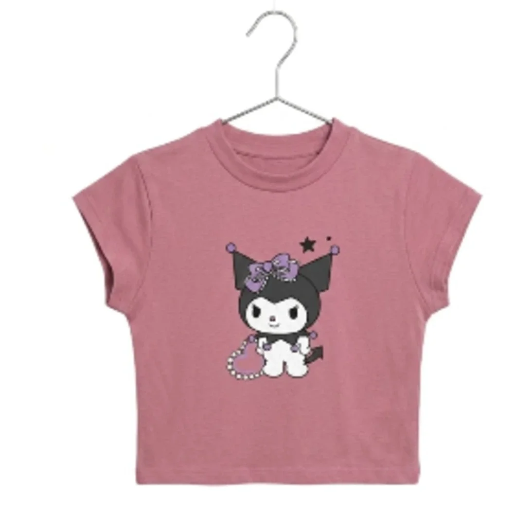 Premium Girls Cartoon Character Graphic Half Sleeve T-Shirt - image 2