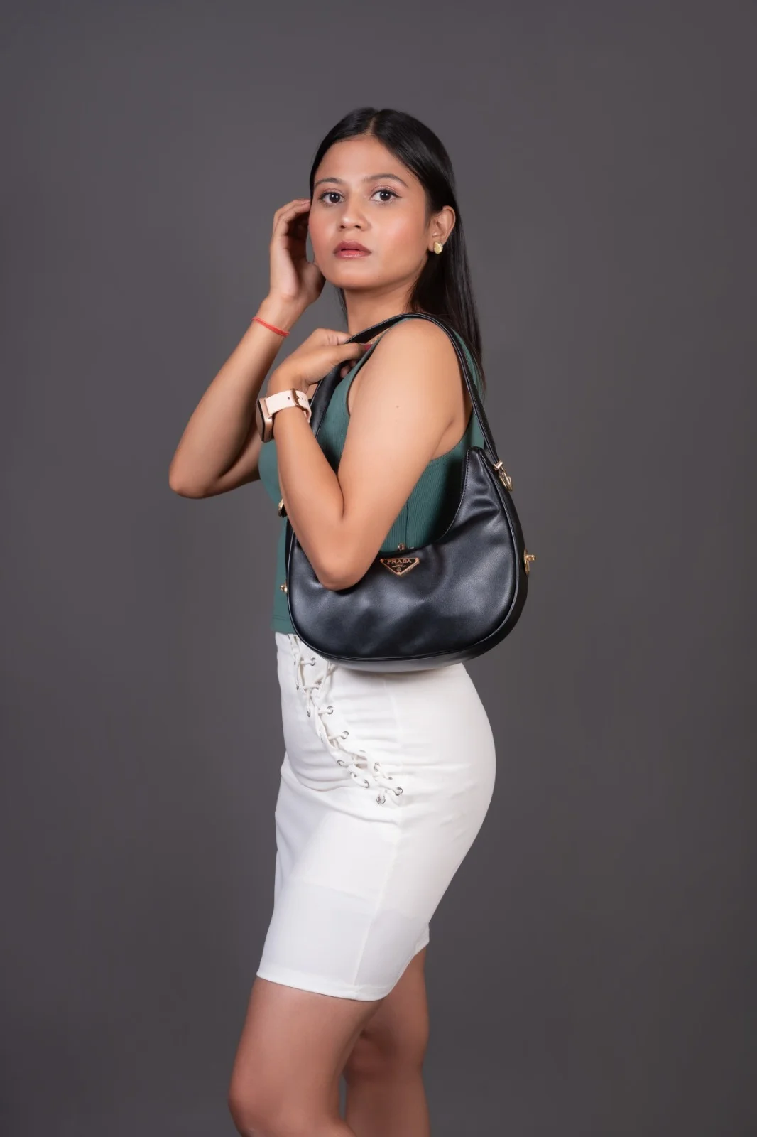 Prada Moon Bag for Ladies - image 9