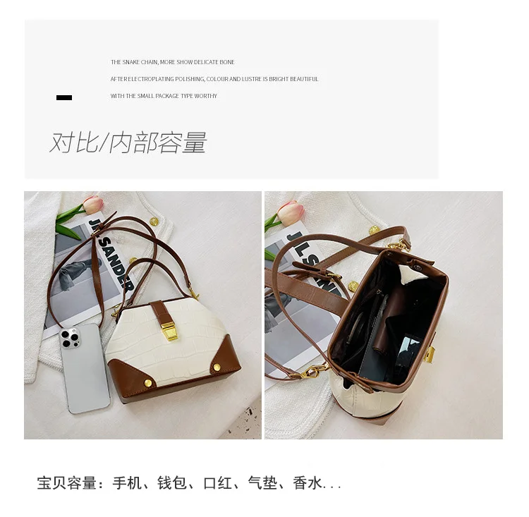 Lock Carry Sling Bag (PU Leather Material) - image 4