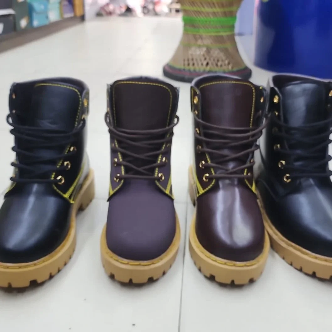 Timberland boot ..Classic Men's Leather Ankle Boots | Premium Lace-Up Casual & Outdoor Boots - image 4