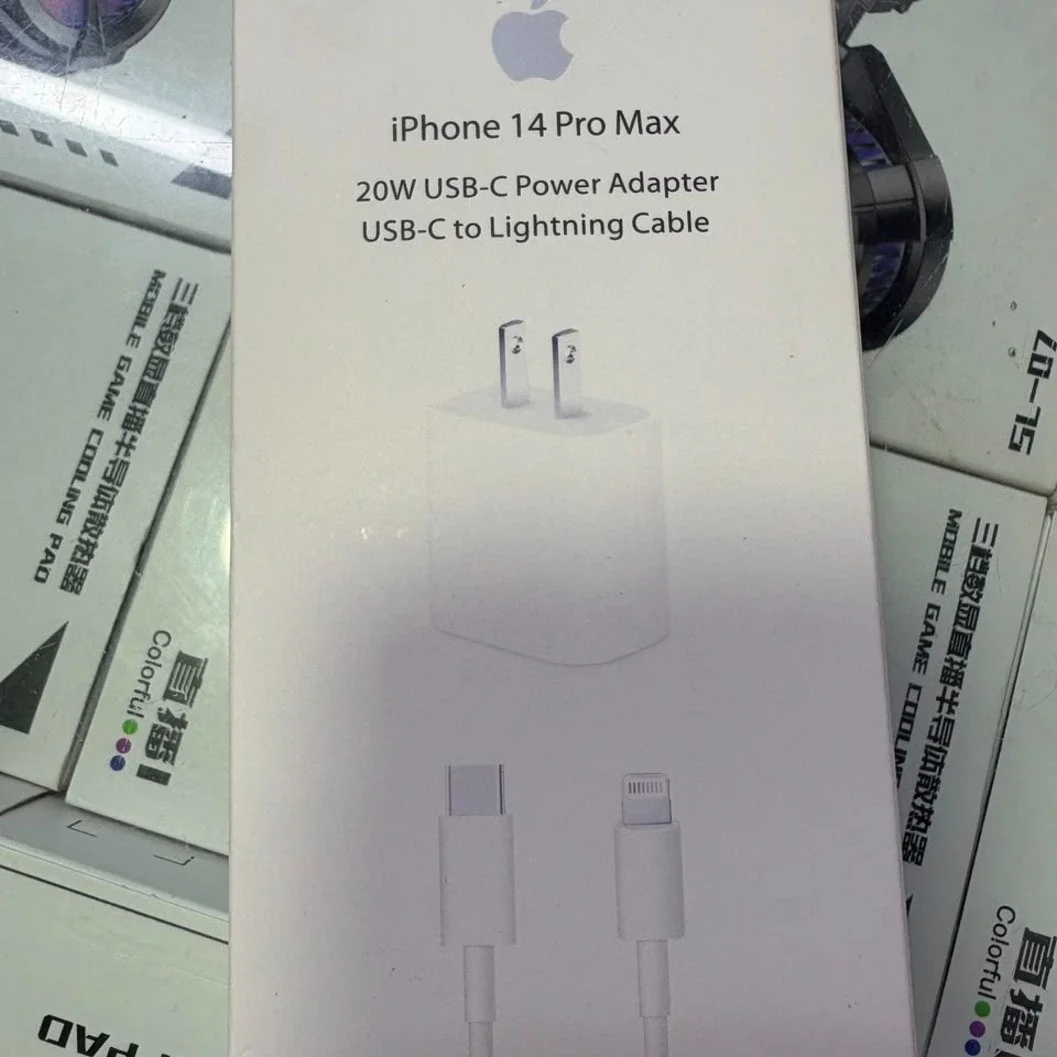 20W USB-C Power Adapter with USB-C to Lightning Cable for iPhone 14 Pro Max - image 2