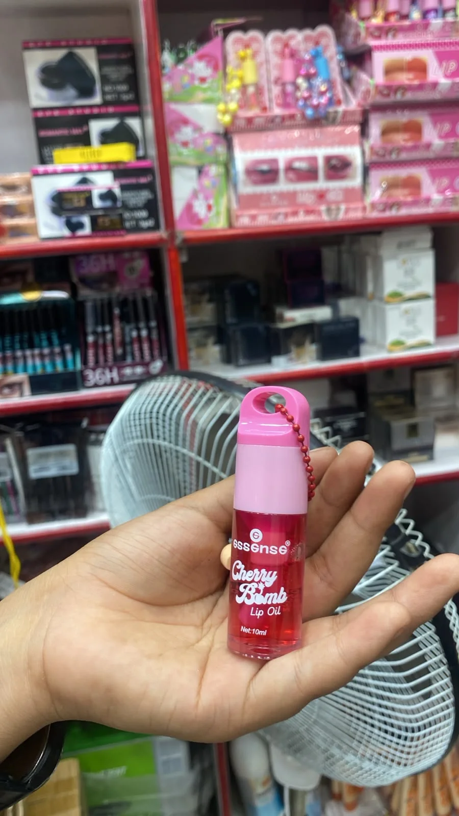 Essense Cherry Bomb Lip Oil (with Portable Keychain Attachment) - image 2