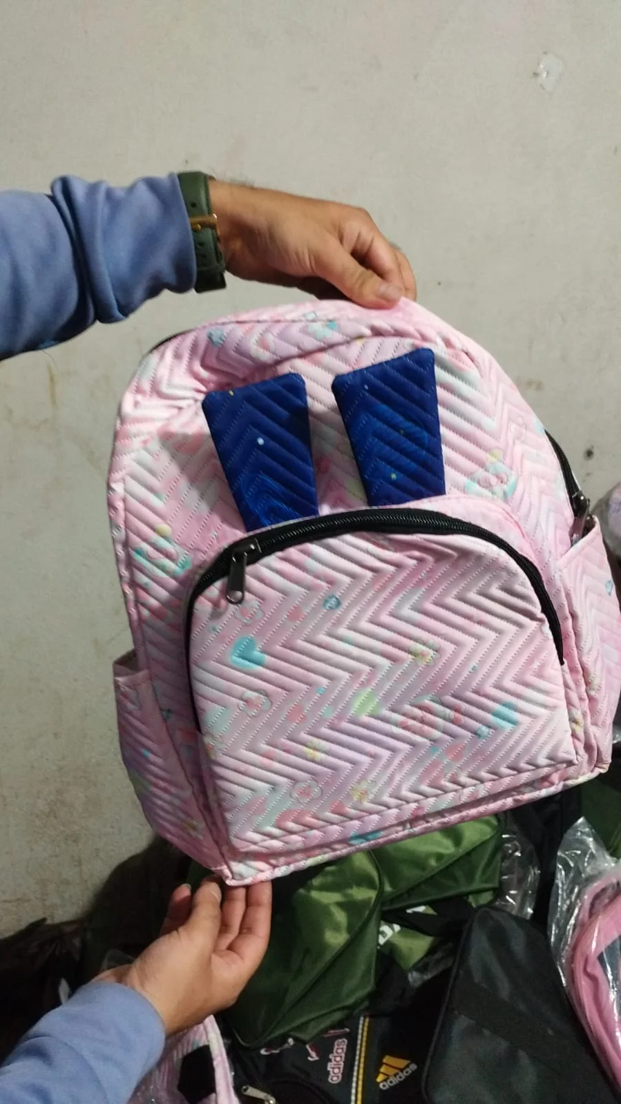 Purple & Light Pink HBAOCHE Casual Backpack - image 2