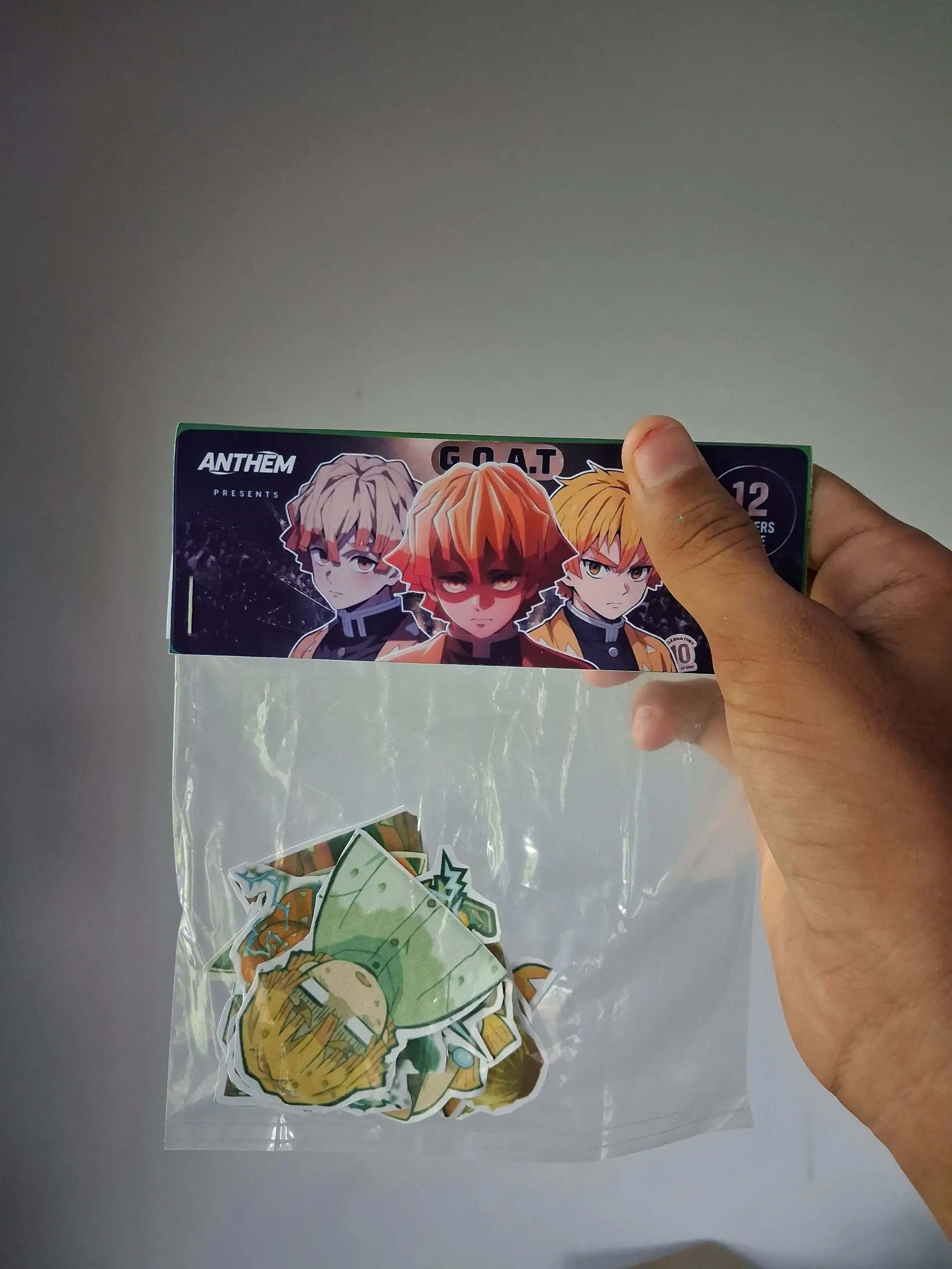 12-Piece Anime Character Sticker Pack | High-Quality Aesthetic Stickers - image 11