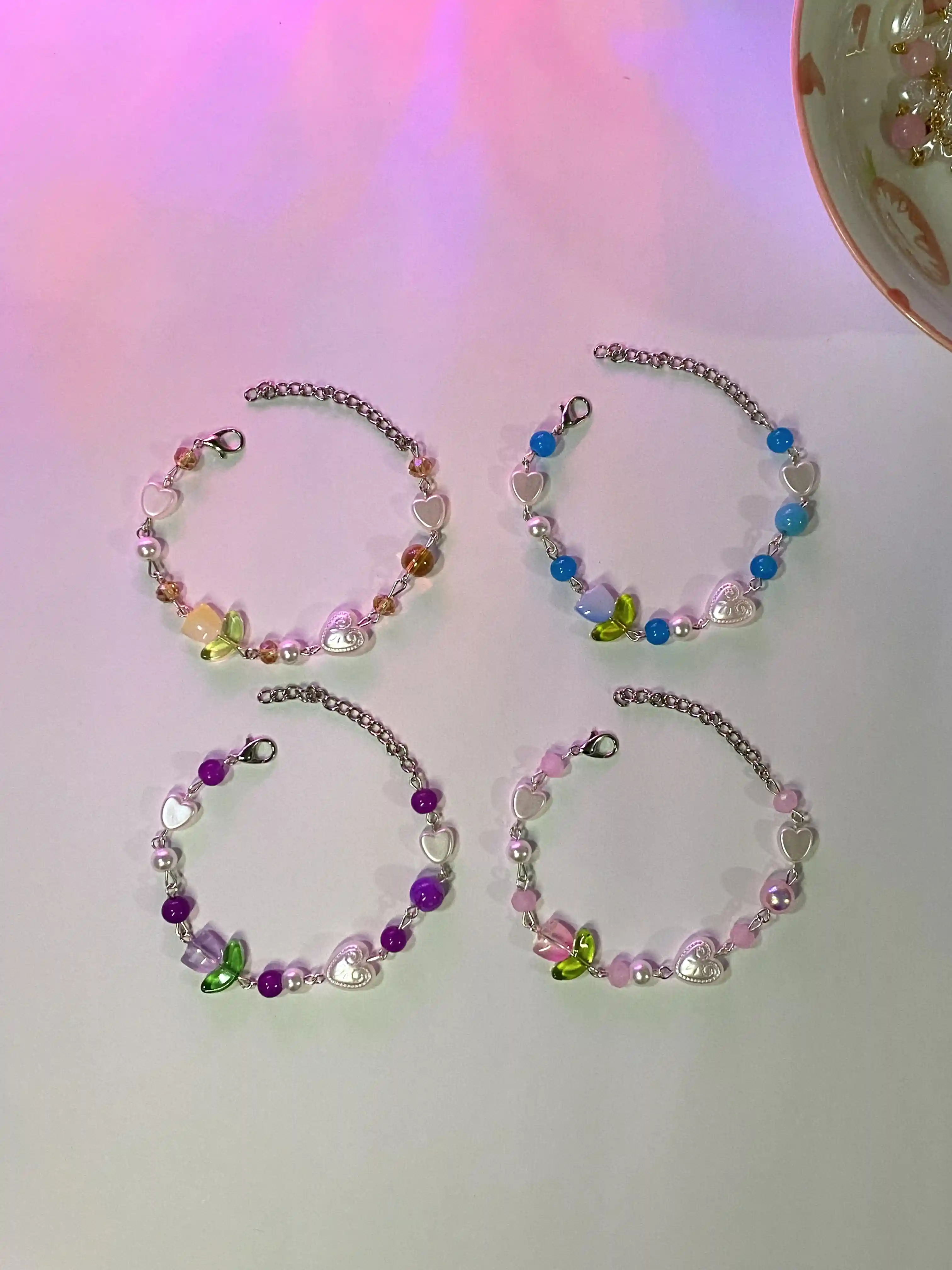Handmade Bracelet. Tulip Charm 🌷Wrist Accessories. - image 2