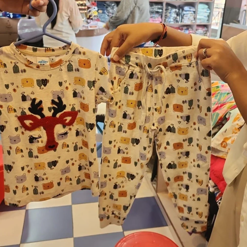 oddler & Kids 2-Piece Outfit Set – Short Sleeve T-Shirt and Jogger Pants Matching Loungewear - image 2