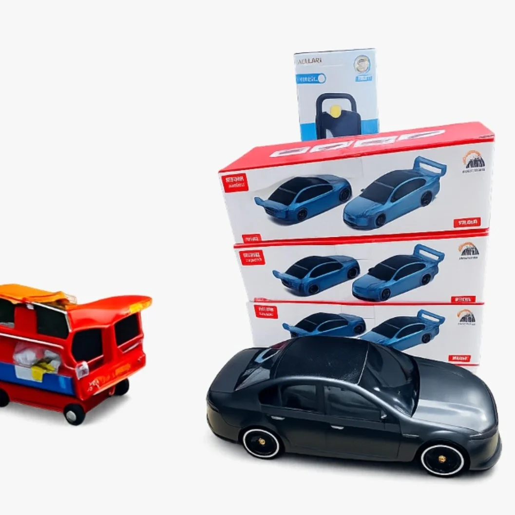 P338 Car-Shaped Bluetooth Speaker with RGB Lights - image 2